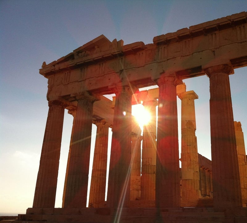 Parthenon in Athens